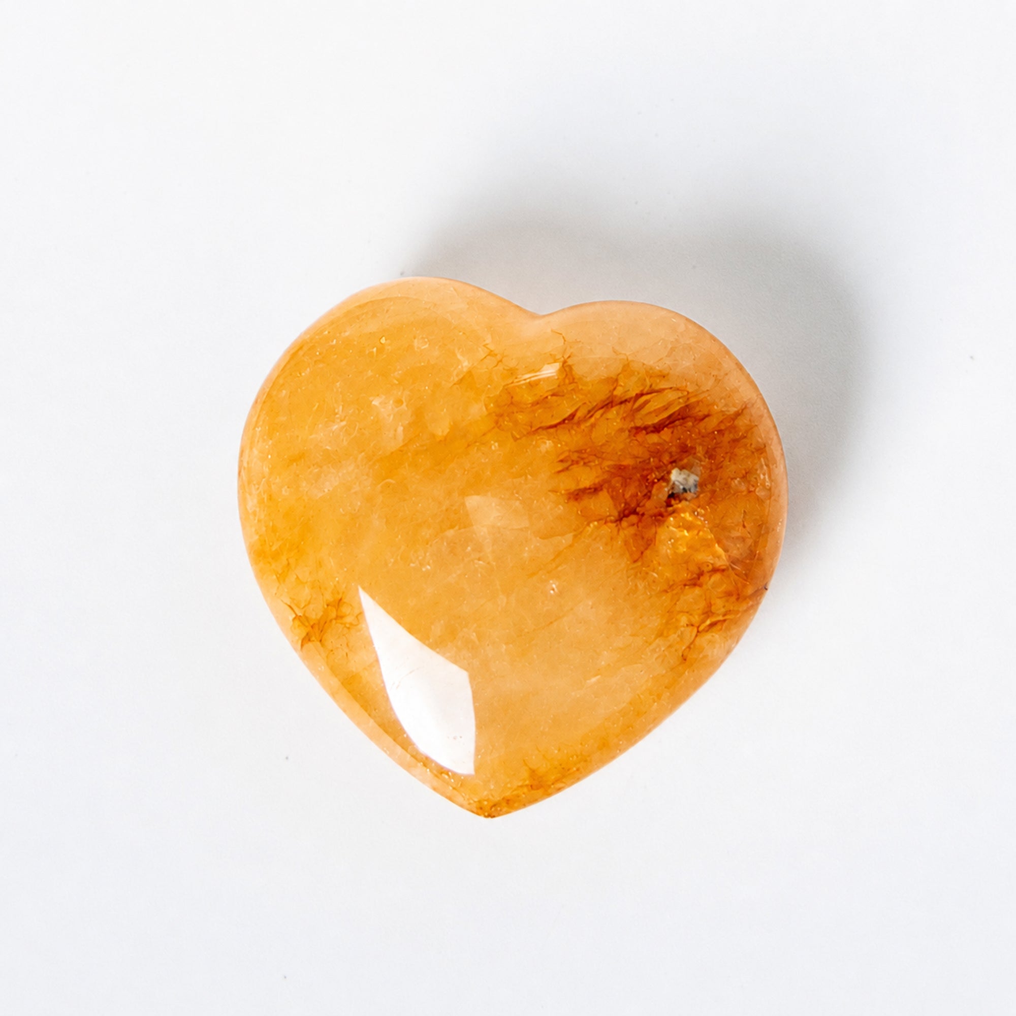 Golden Healer Quartz Heart - 1 of a Kind