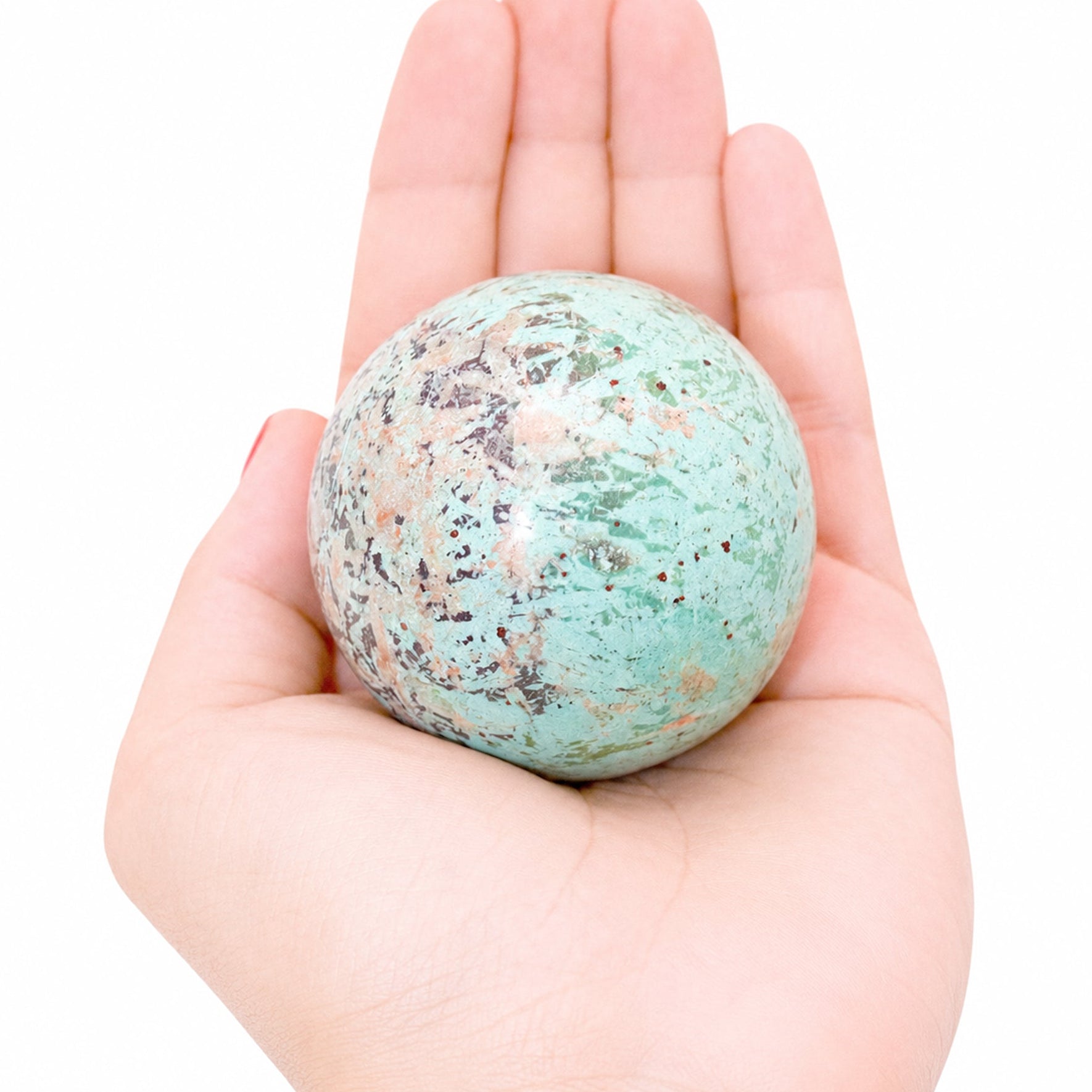 Genuine Peruvian Turquoise Sphere