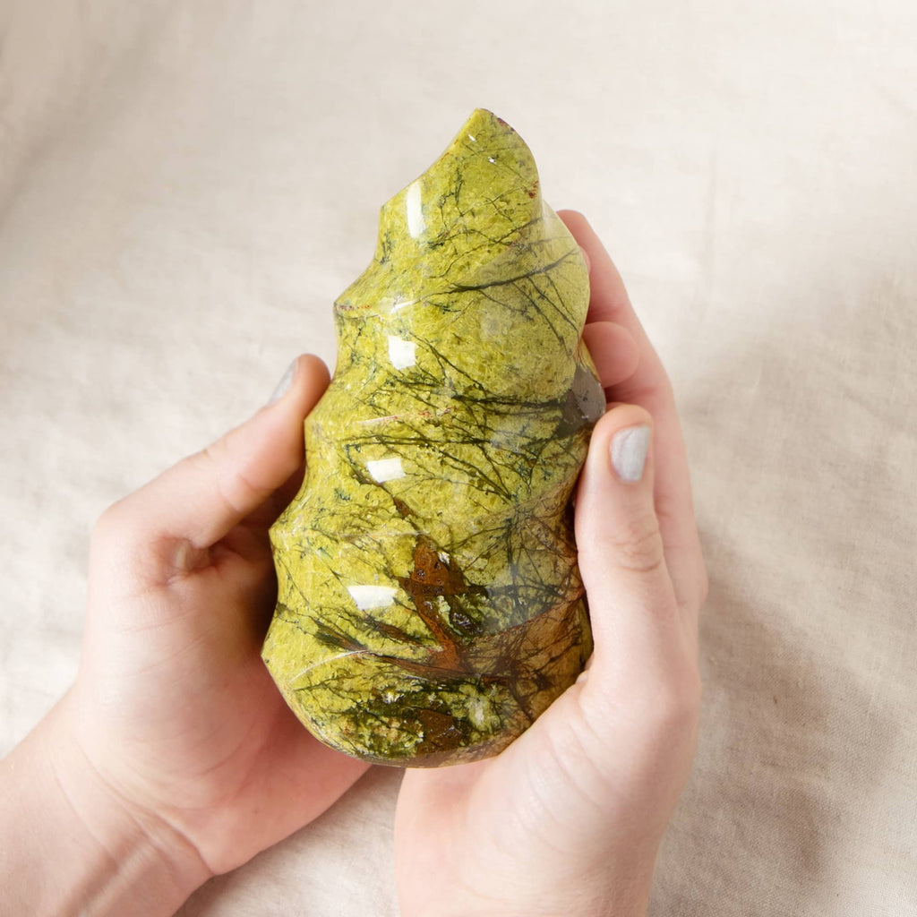 Green Opal Flame - 1 of a Kind