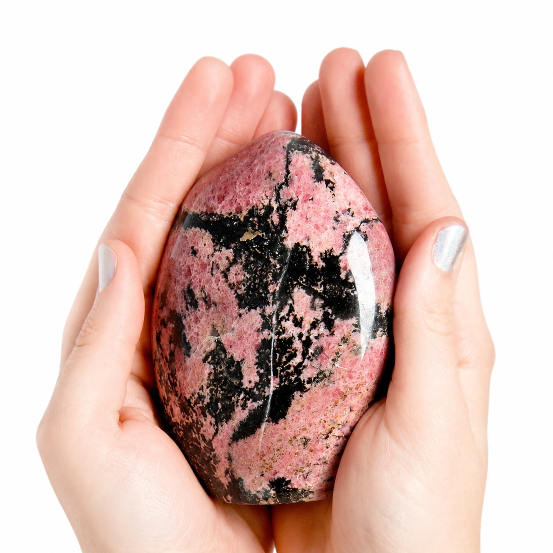 Rhodonite Freeform - 1 of a Kind - AAA Premium Quality