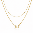 Angel Number Necklaces - Gold or Silver