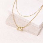 Angel Number Necklaces - Gold or Silver