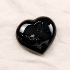 Black Tourmaline Heart - 1 of a Kind - AAA Premium Quality