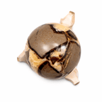Rare Black Septarian Sphere - 1 of a Kind