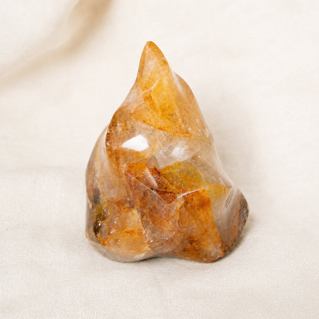 Golden Healer Quartz Flame - 1 of a Kind
