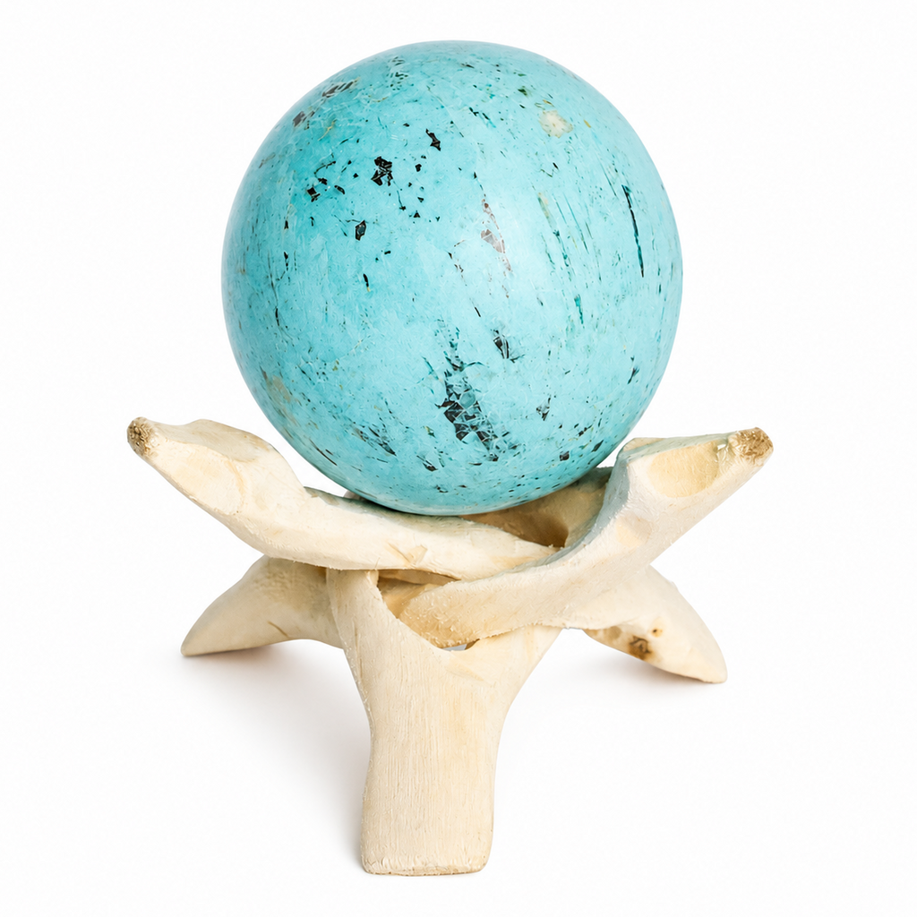 Genuine Peruvian Turquoise Sphere