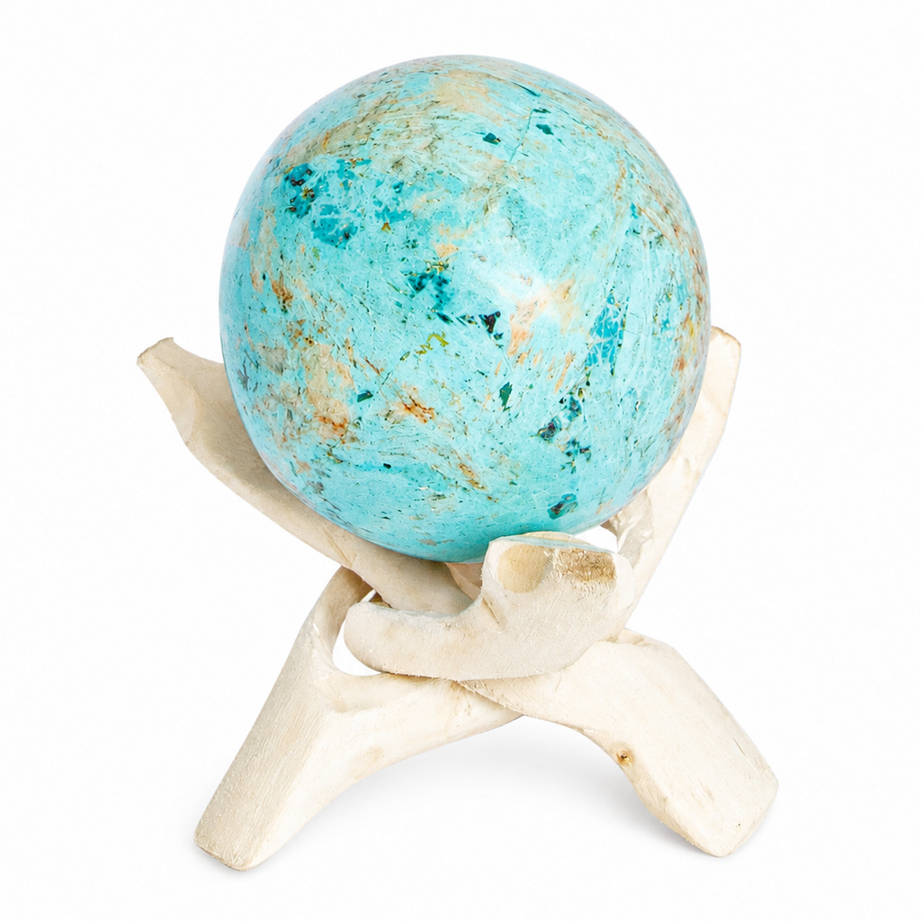 Genuine Peruvian Turquoise Sphere