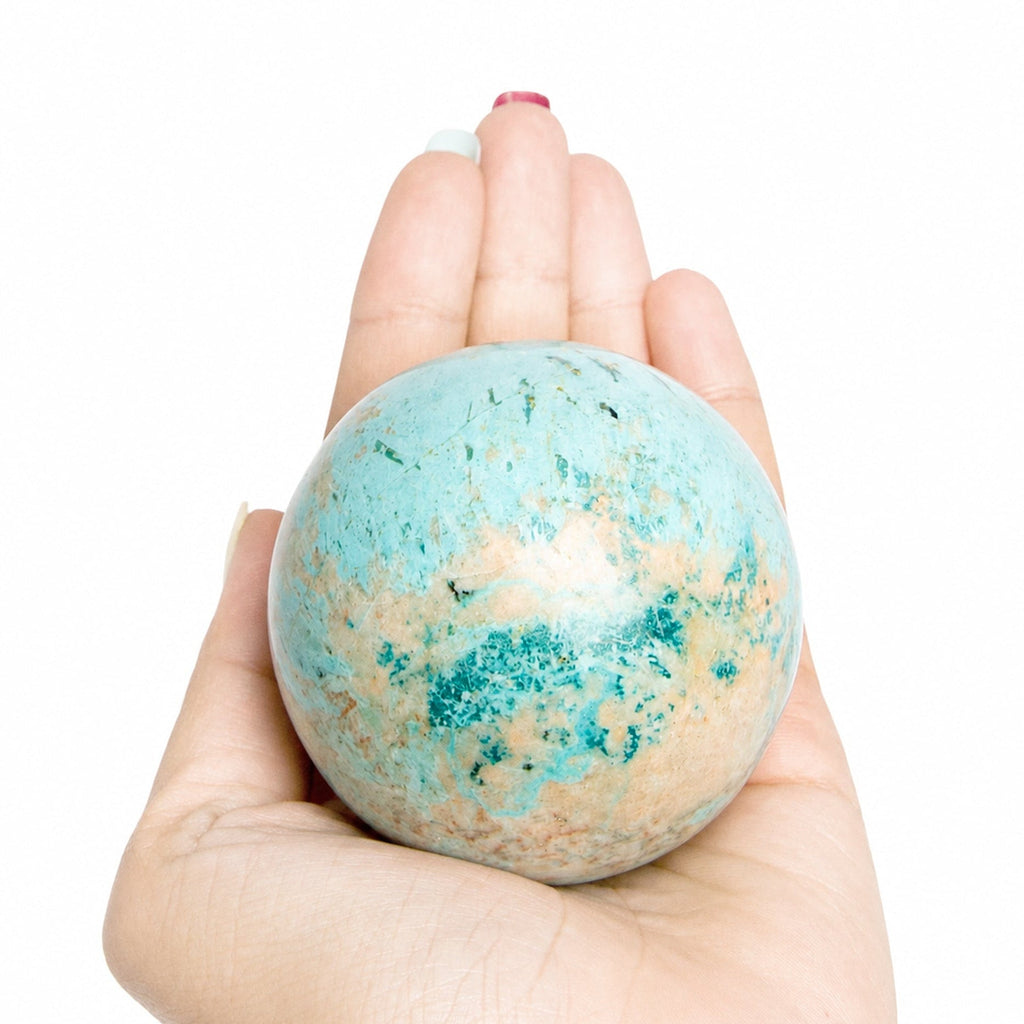 Genuine Peruvian Turquoise Sphere