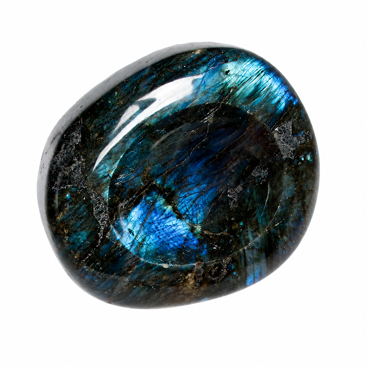 Labradorite Blue Flame Bowl