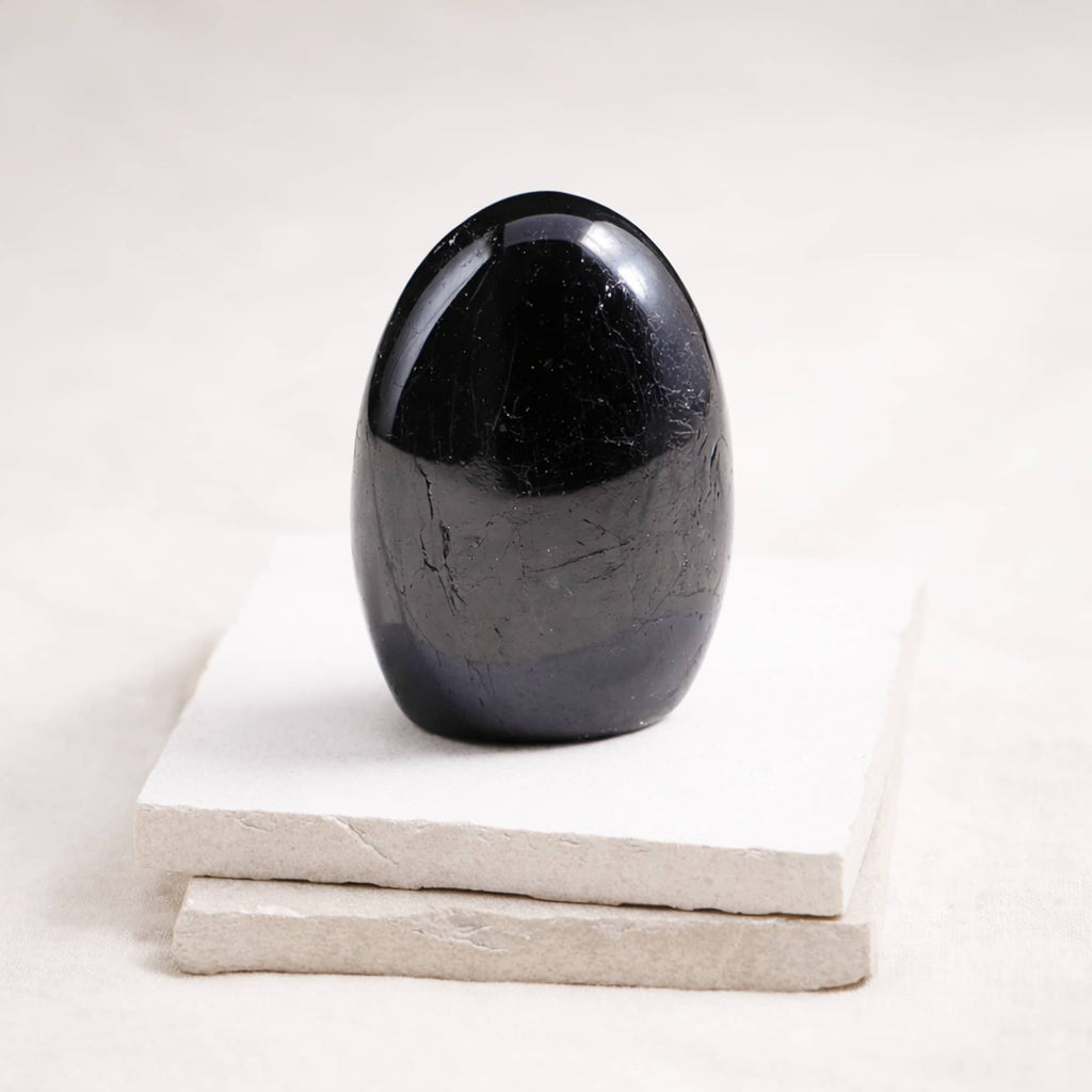 Black Tourmaline Crystal Freeform - 1 of a Kind