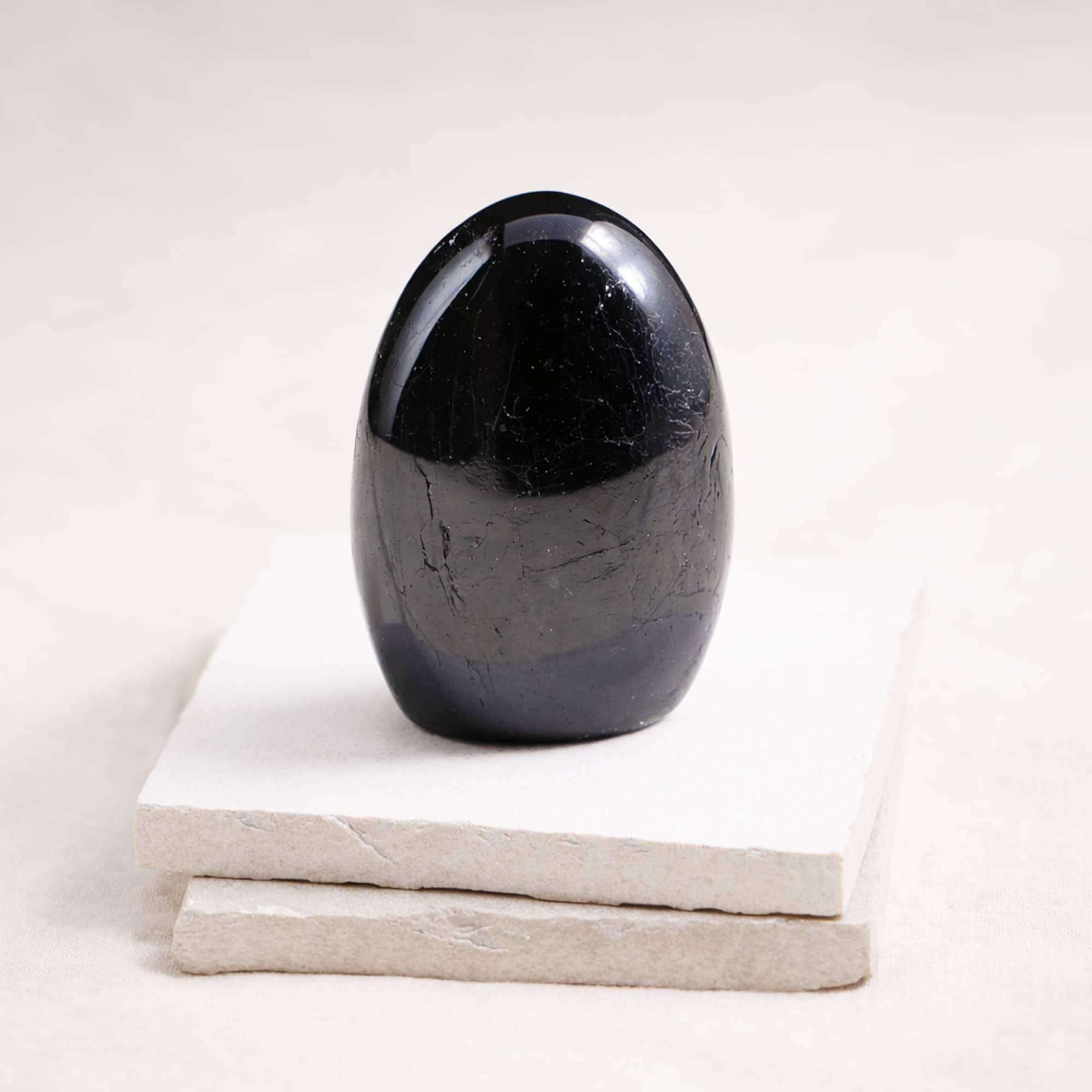 Black Tourmaline Crystal Freeform - 1 of a Kind