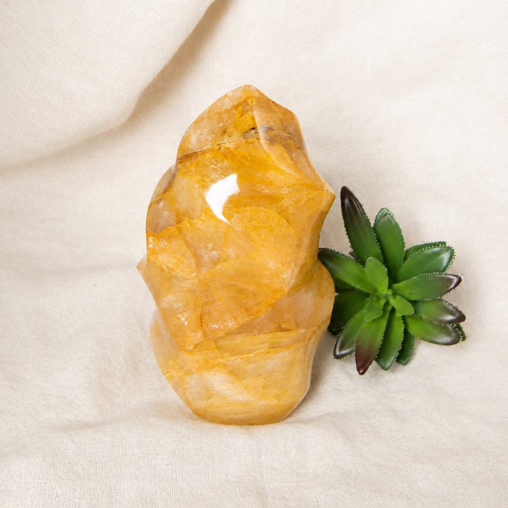 Golden Healer Quartz Flame - 1 of a Kind