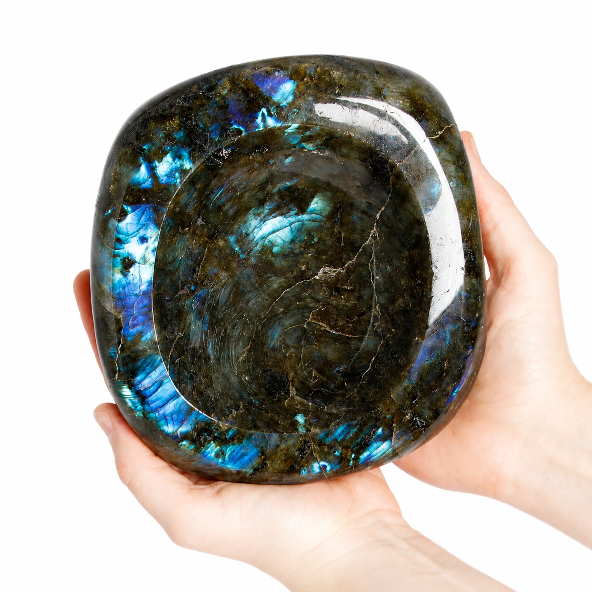 Labradorite Blue Flame Bowl