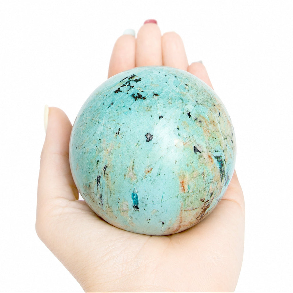 Genuine Peruvian Turquoise Sphere