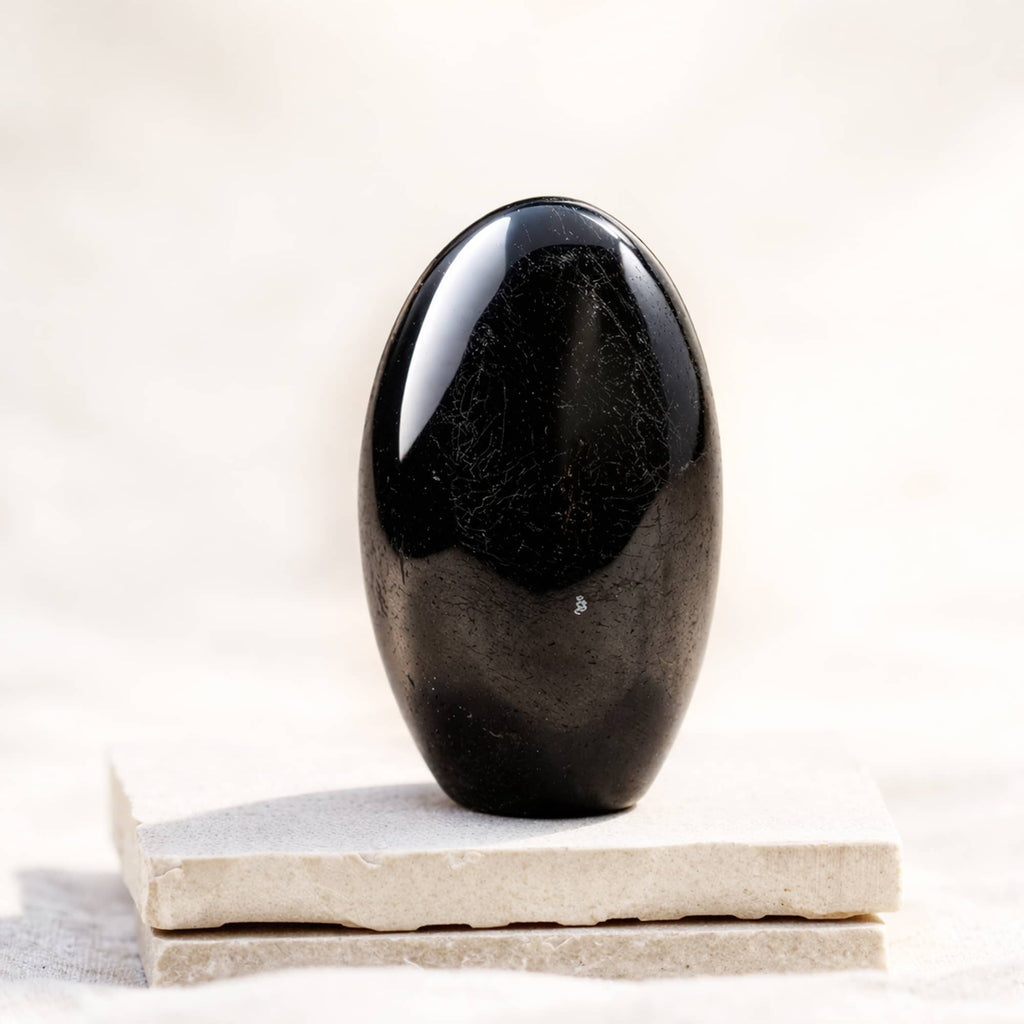 Black Tourmaline Crystal Freeform - 1 of a Kind