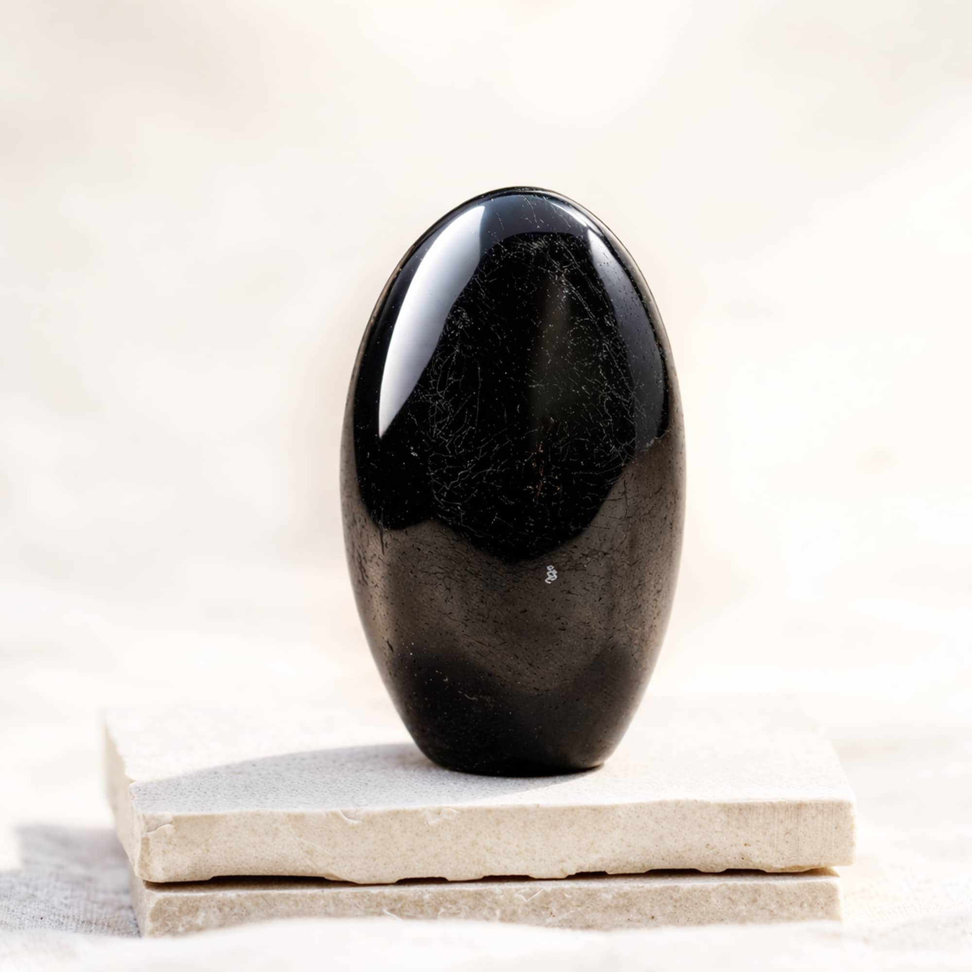 Black Tourmaline Crystal Freeform - 1 of a Kind