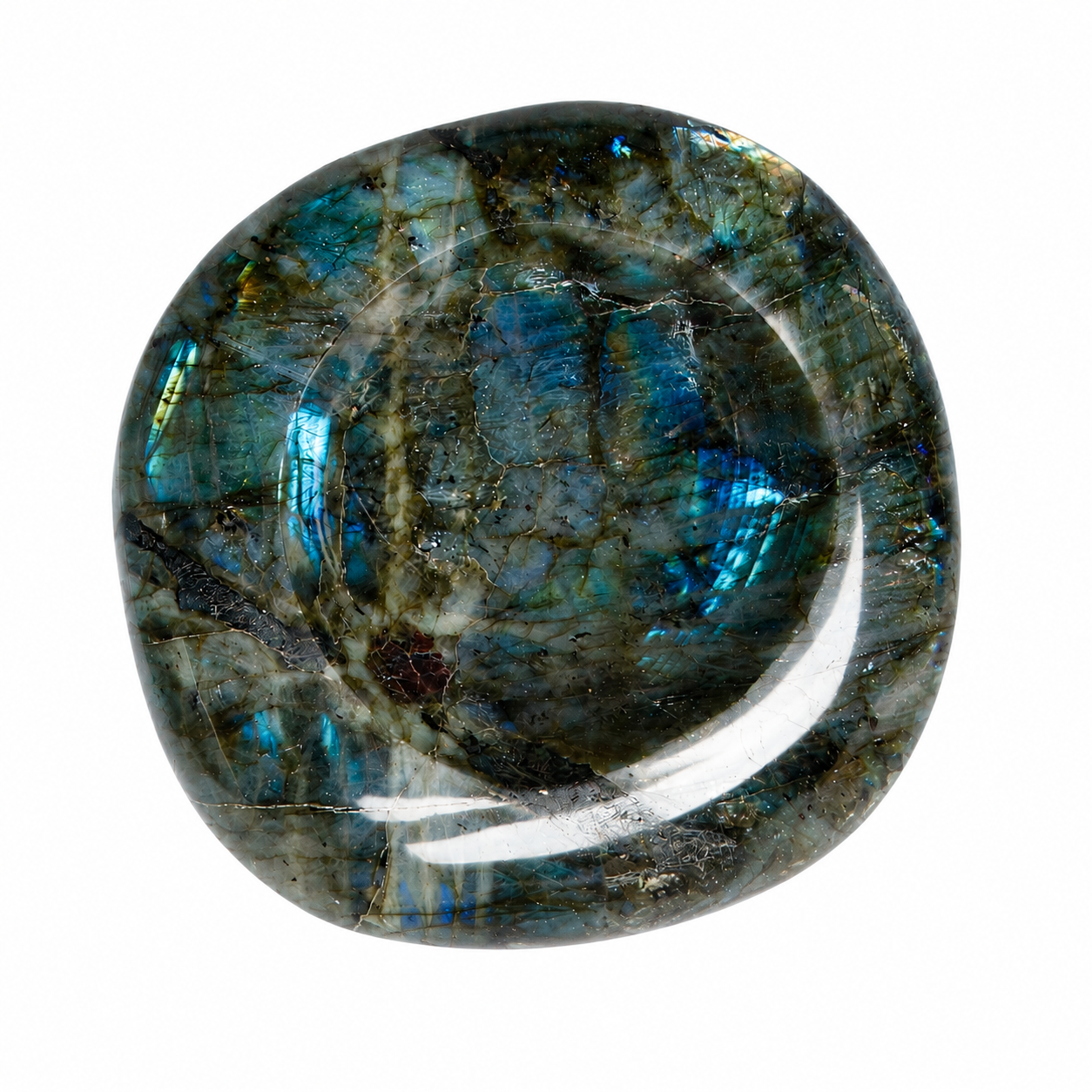 Labradorite Blue Flame Bowl