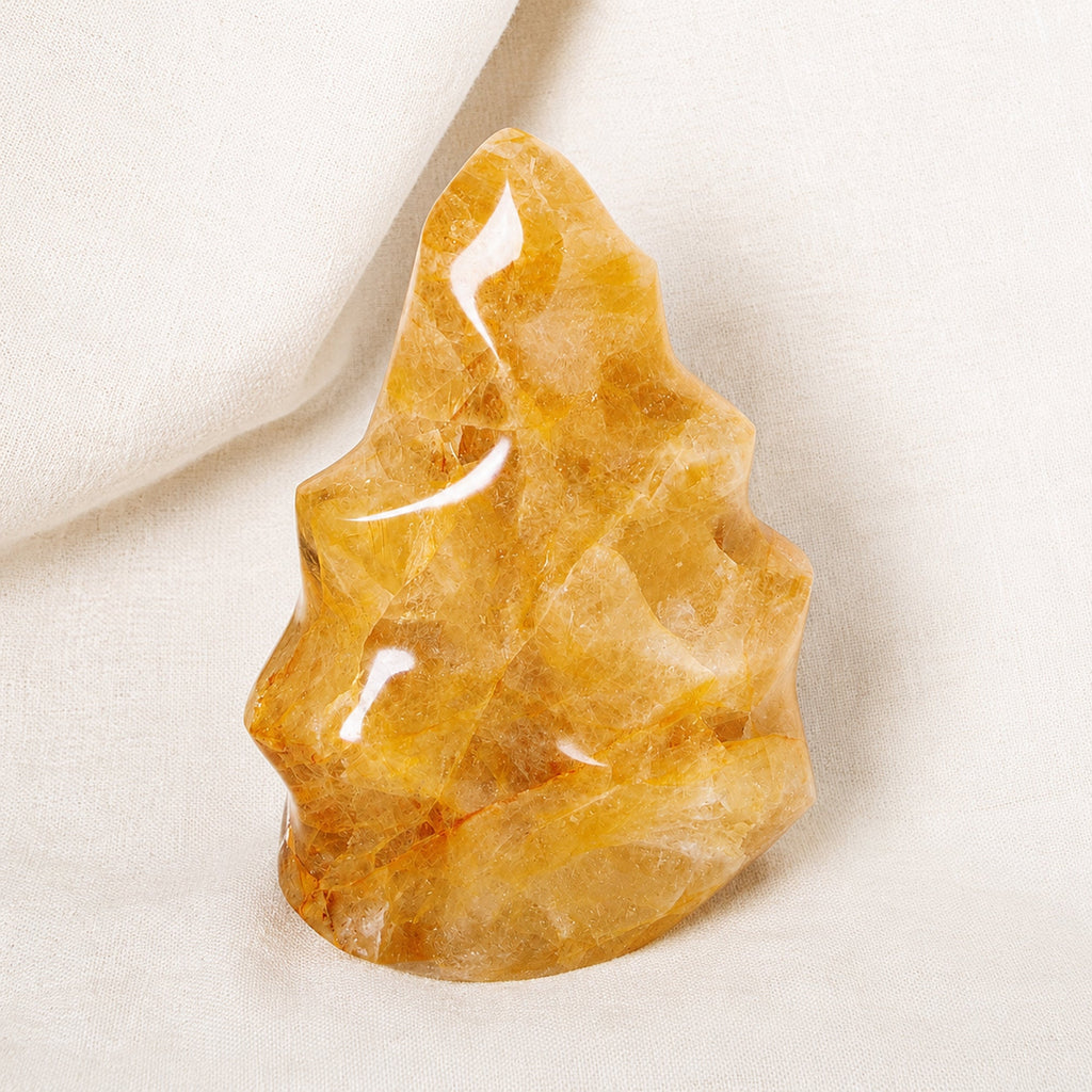Golden Healer Quartz Flame - 1 of a Kind
