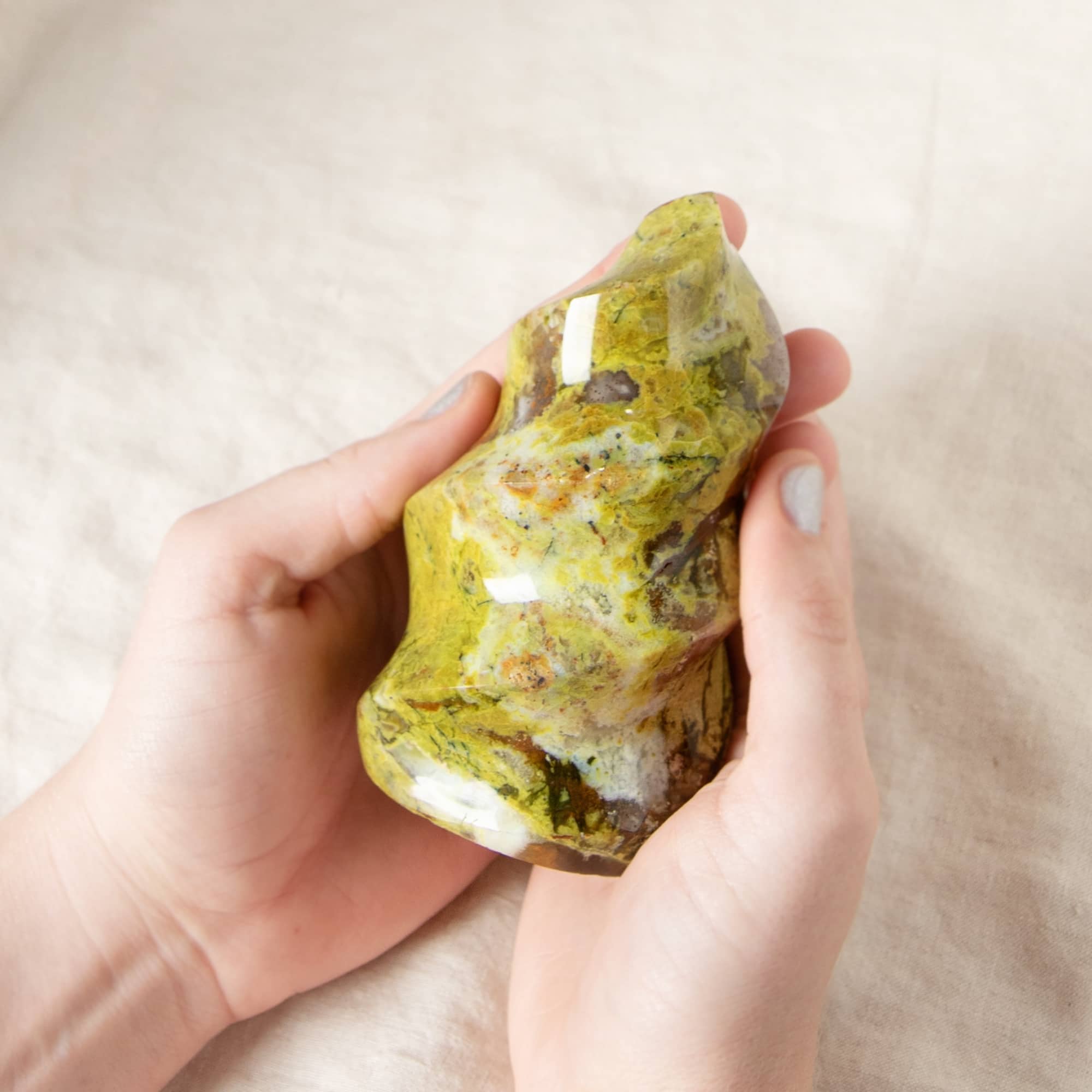 Green Opal Flame - 1 of a Kind