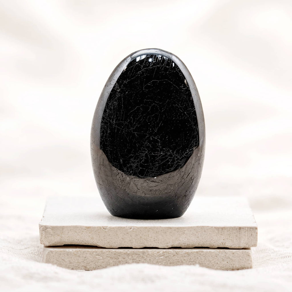 Black Tourmaline Crystal Freeform - 1 of a Kind