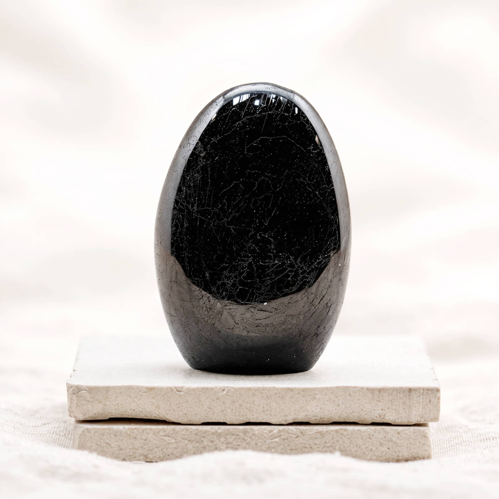 Black Tourmaline Crystal Freeform - 1 of a Kind