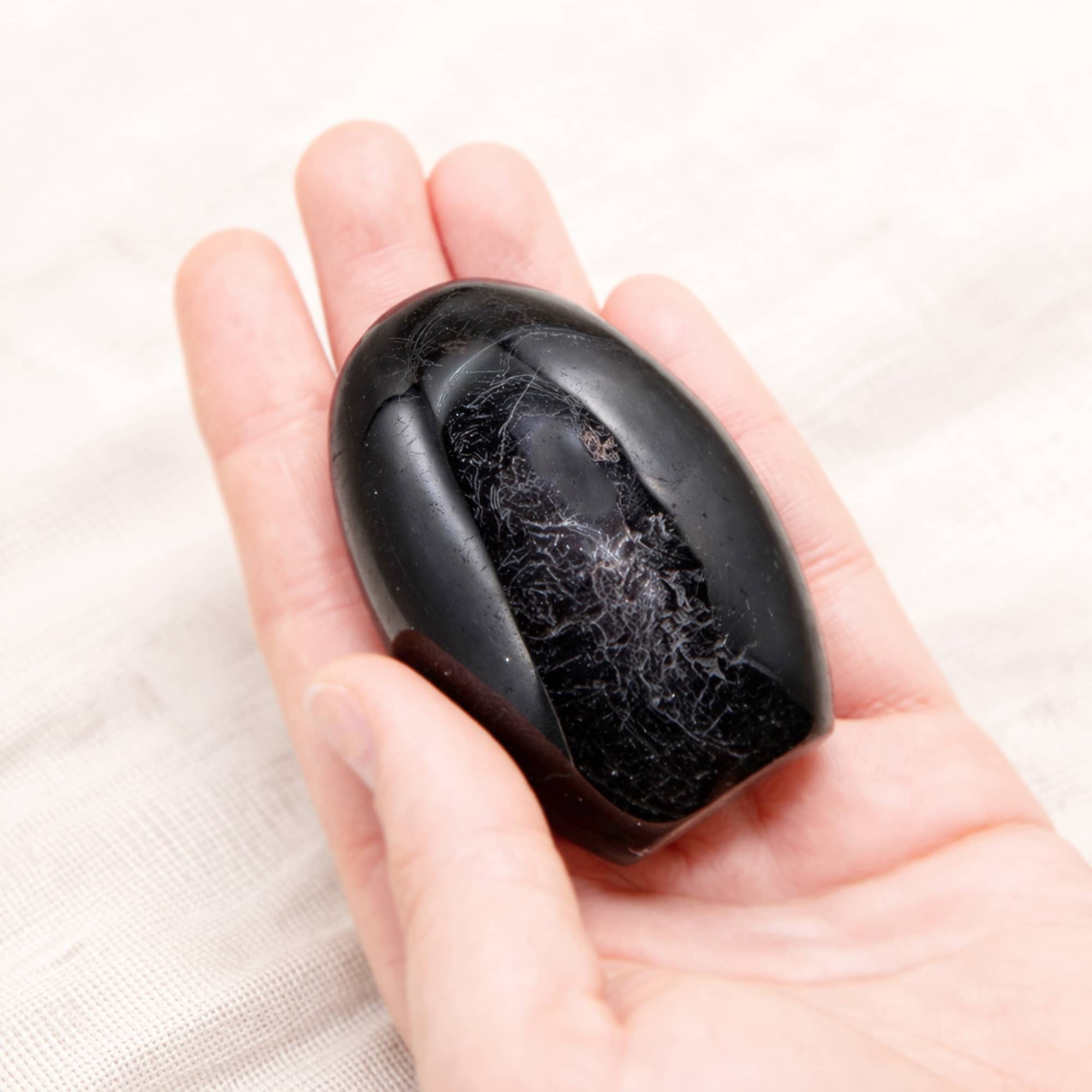 Black Tourmaline Crystal Freeform - 1 of a Kind