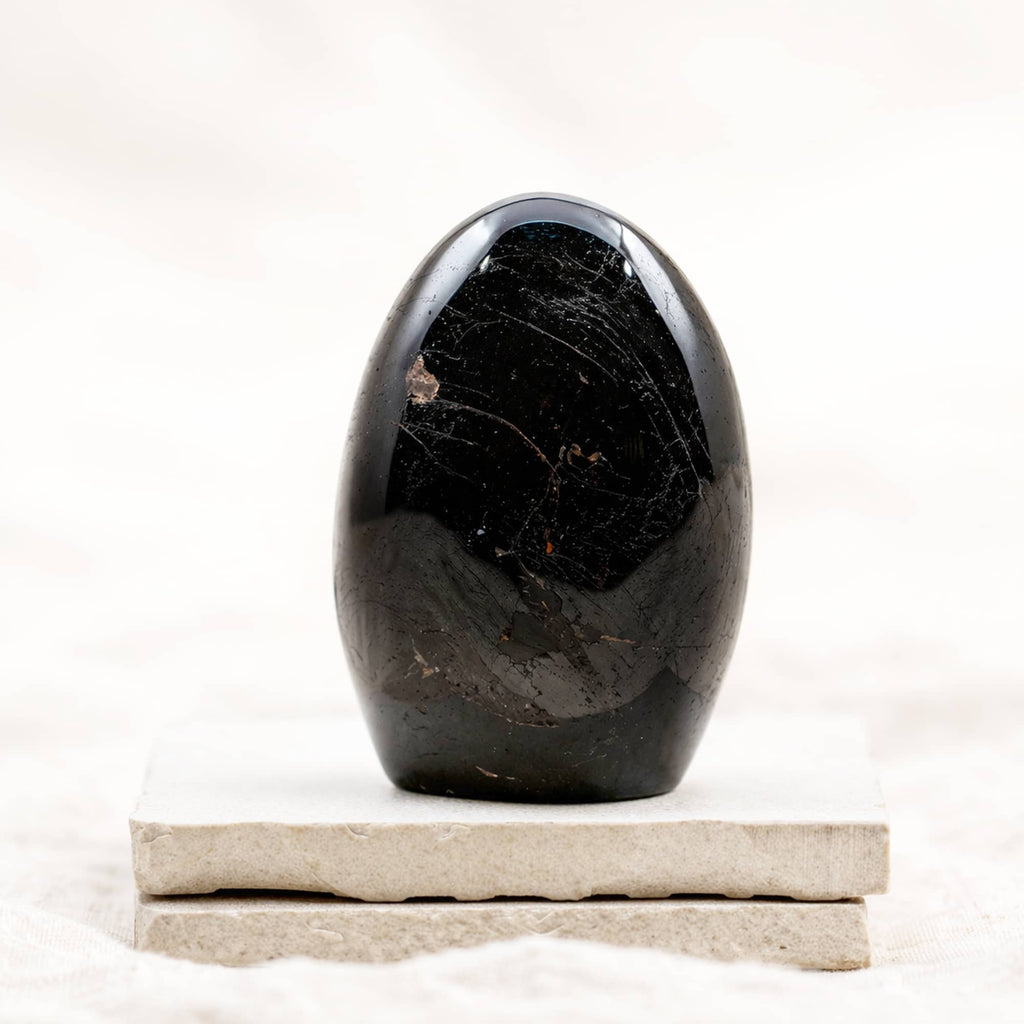 Black Tourmaline Crystal Freeform - 1 of a Kind