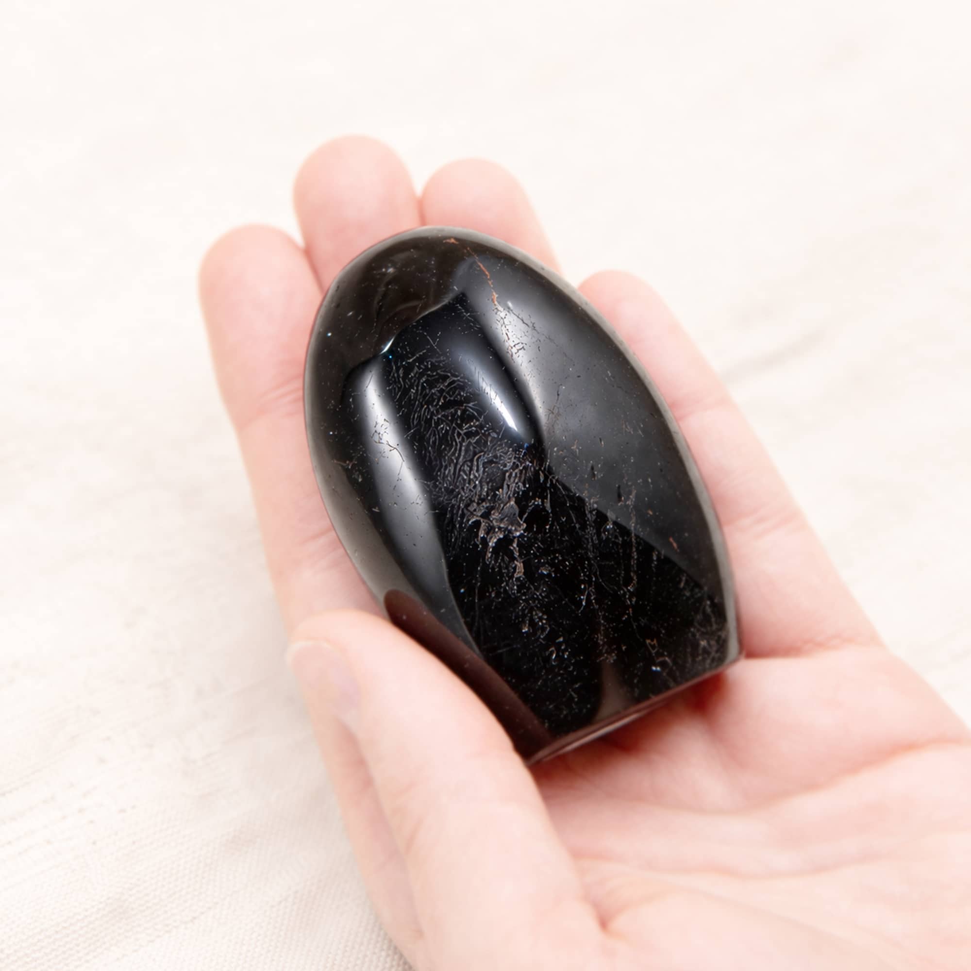 Black Tourmaline Crystal Freeform - 1 of a Kind