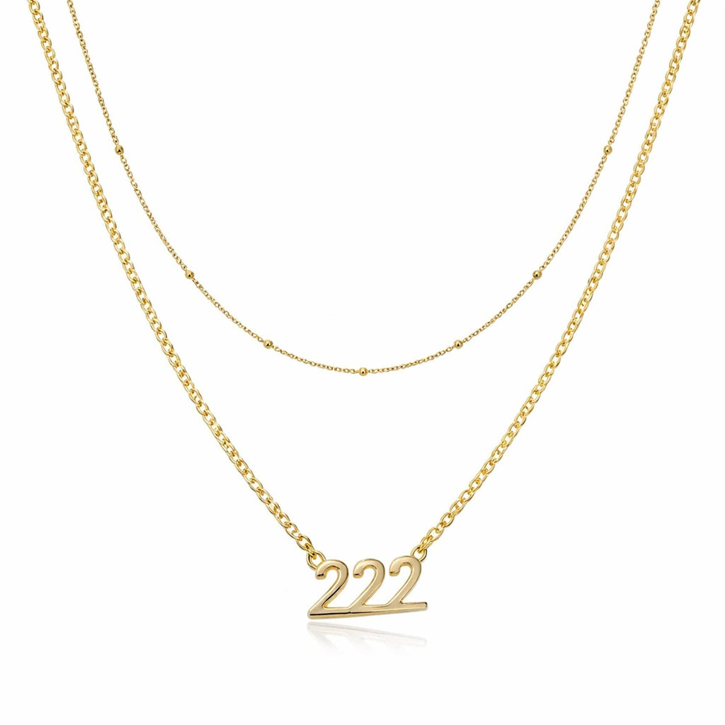 Angel Number Necklaces - Gold or Silver