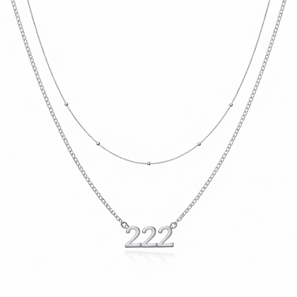 Angel Number Necklaces - Gold or Silver