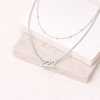 Angel Number Necklaces - Gold or Silver