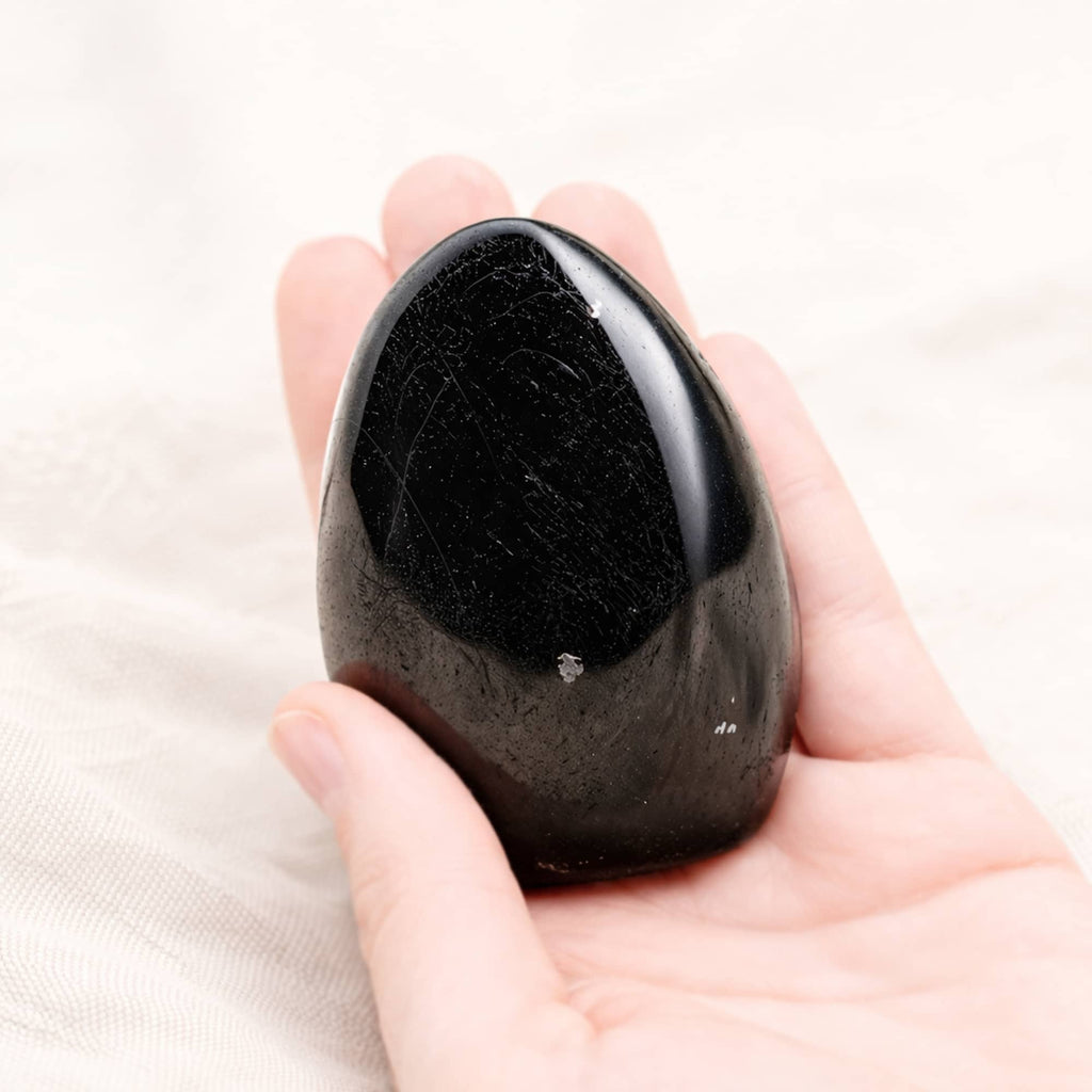 Black Tourmaline Crystal Freeform - 1 of a Kind