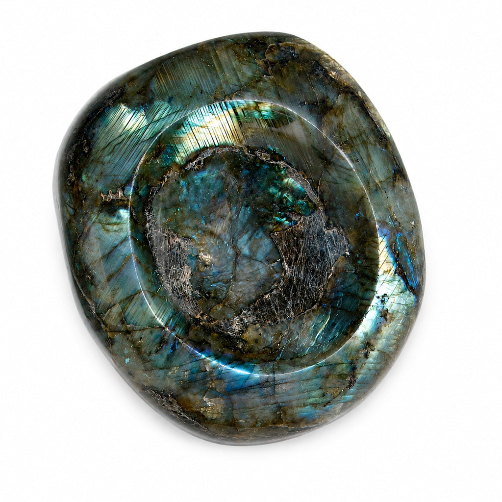 Labradorite Blue Flame Bowl