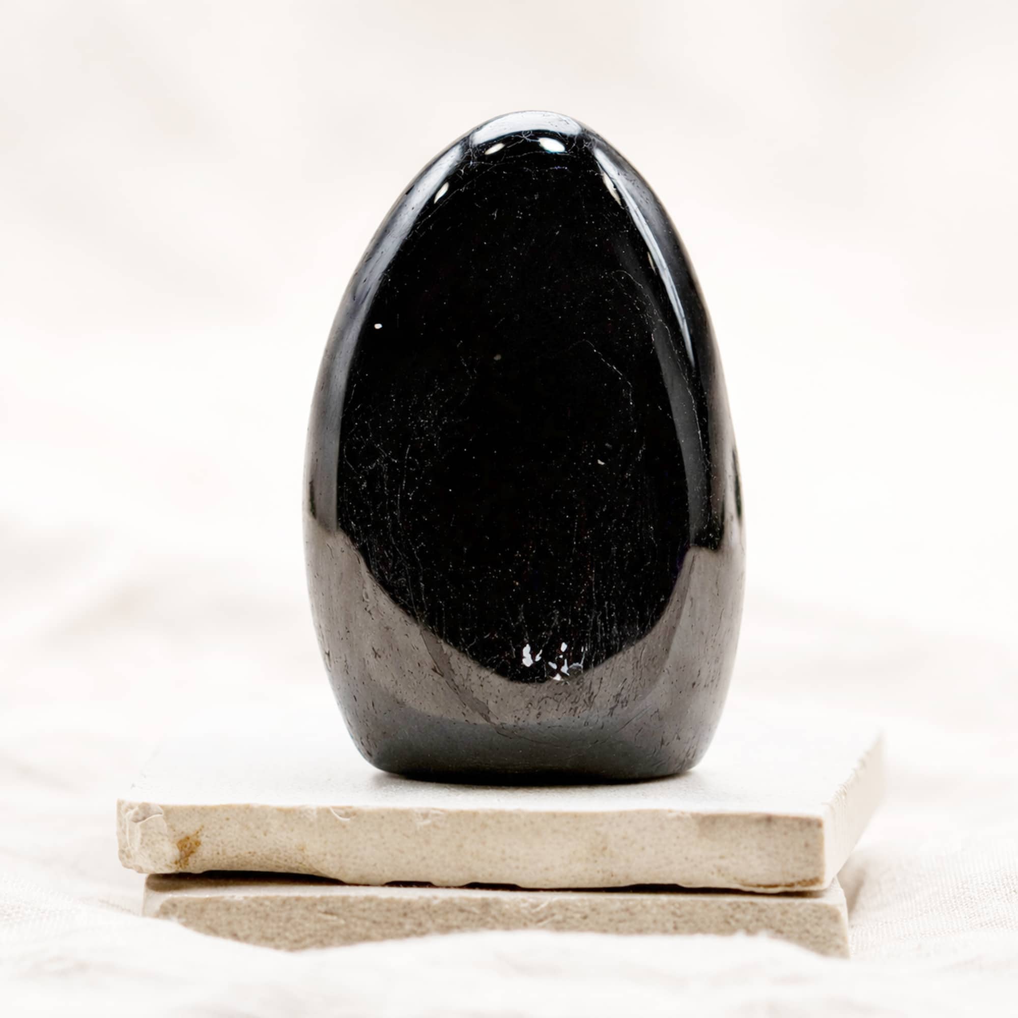 Black Tourmaline Crystal Freeform - 1 of a Kind