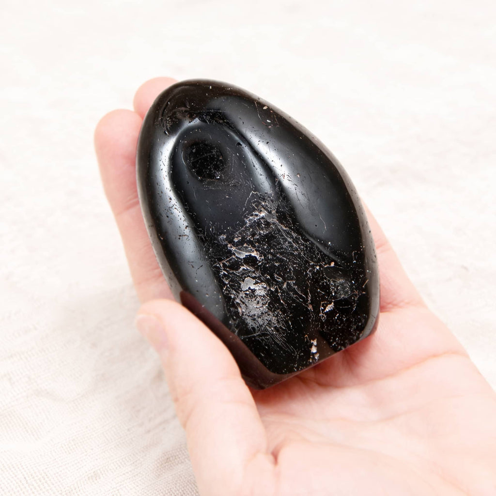 Black Tourmaline Crystal Freeform - 1 of a Kind
