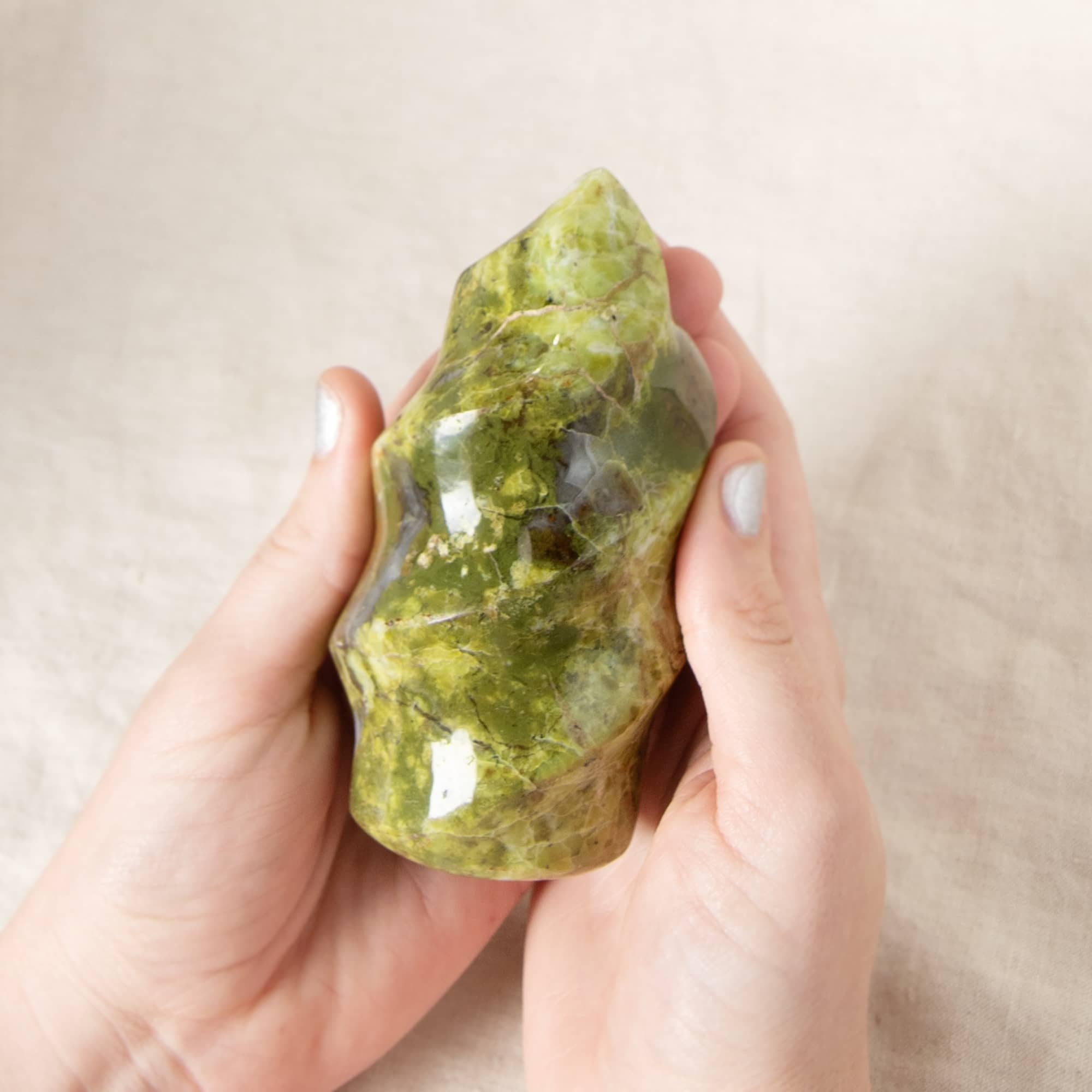 Green Opal Flame - 1 of a Kind