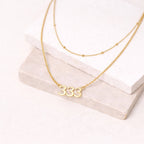 Angel Number Necklaces - Gold or Silver