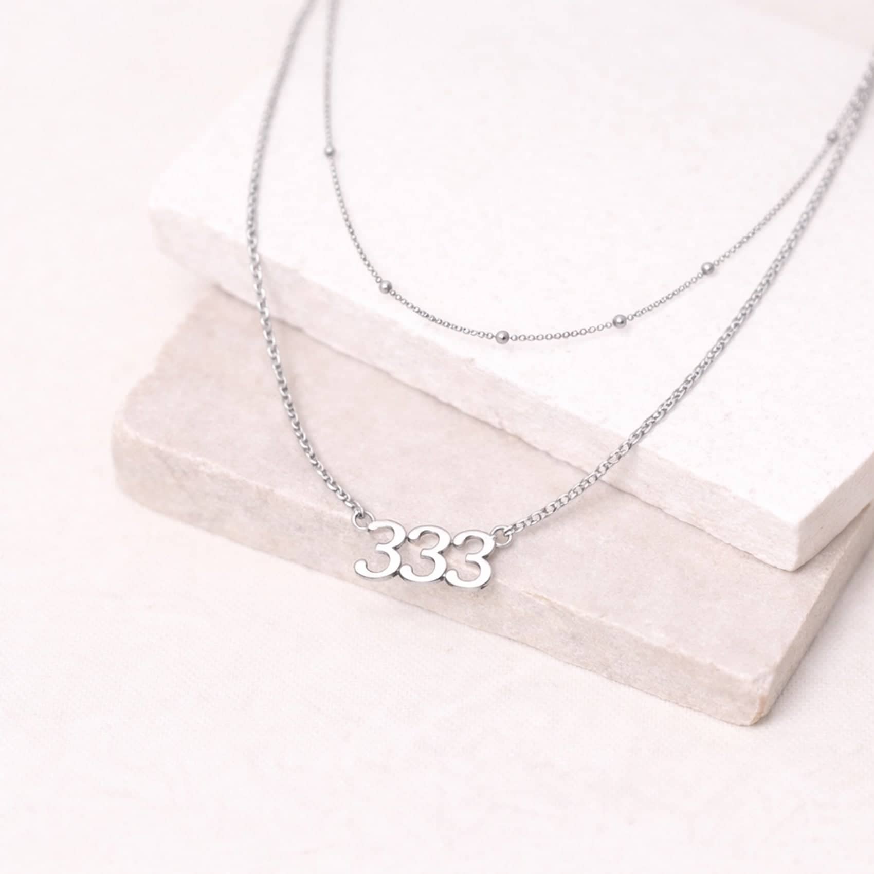 Angel Number Necklaces - Gold or Silver