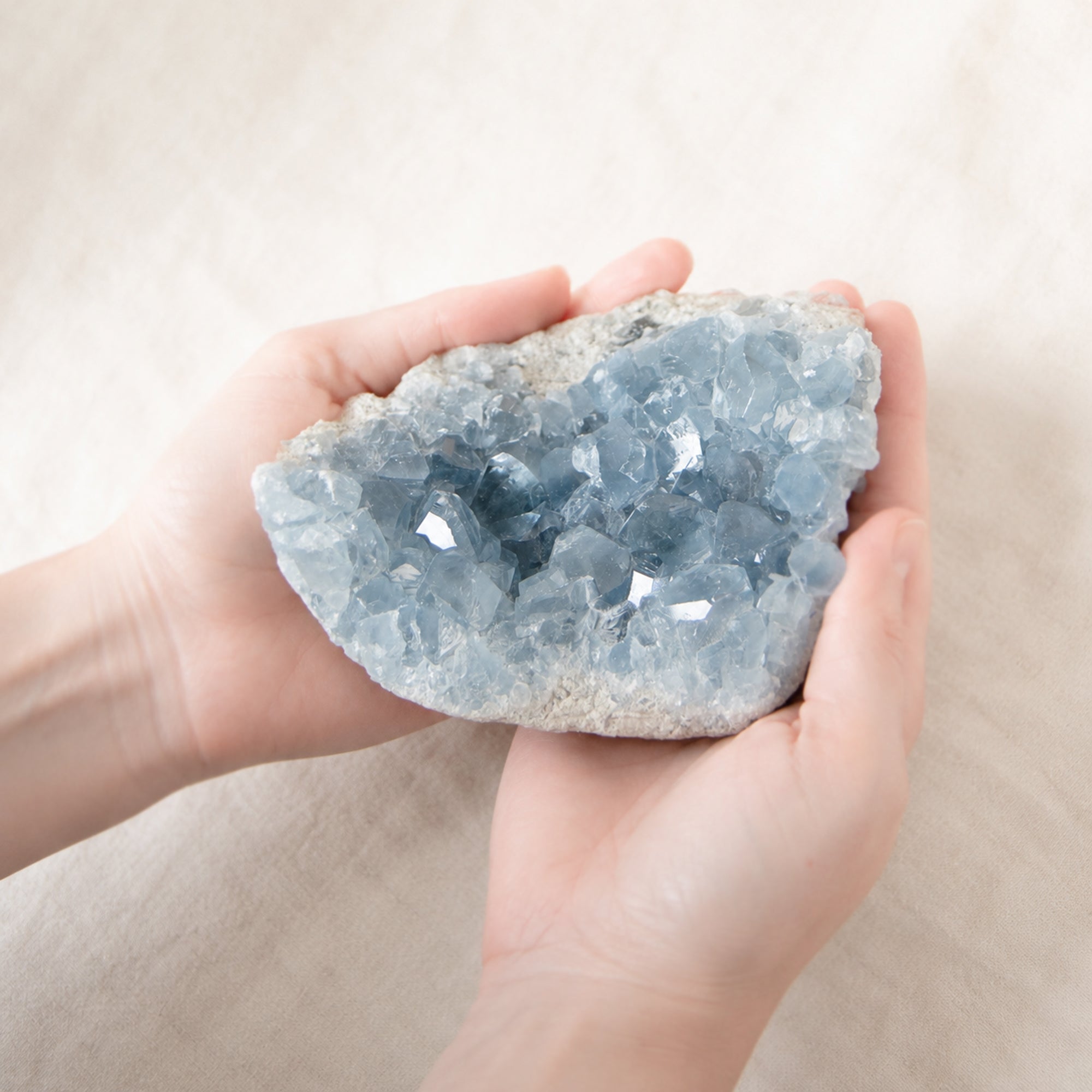 Celestine Geodes - Large - 1 of a Kind