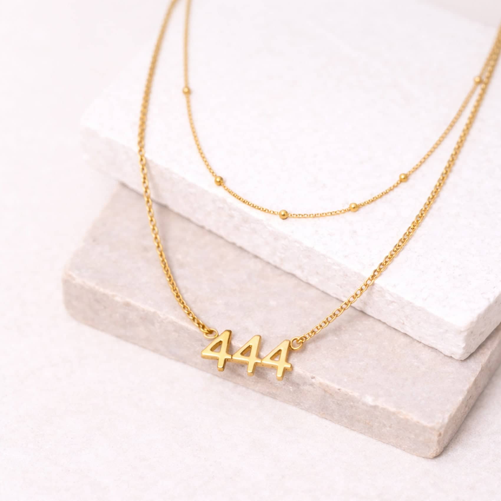 Angel Number Necklaces - Gold or Silver