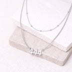 Angel Number Necklaces - Gold or Silver