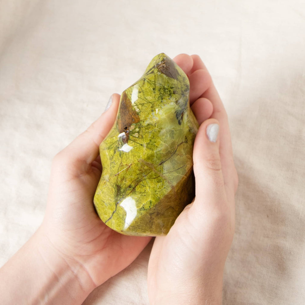 Green Opal Flame - 1 of a Kind