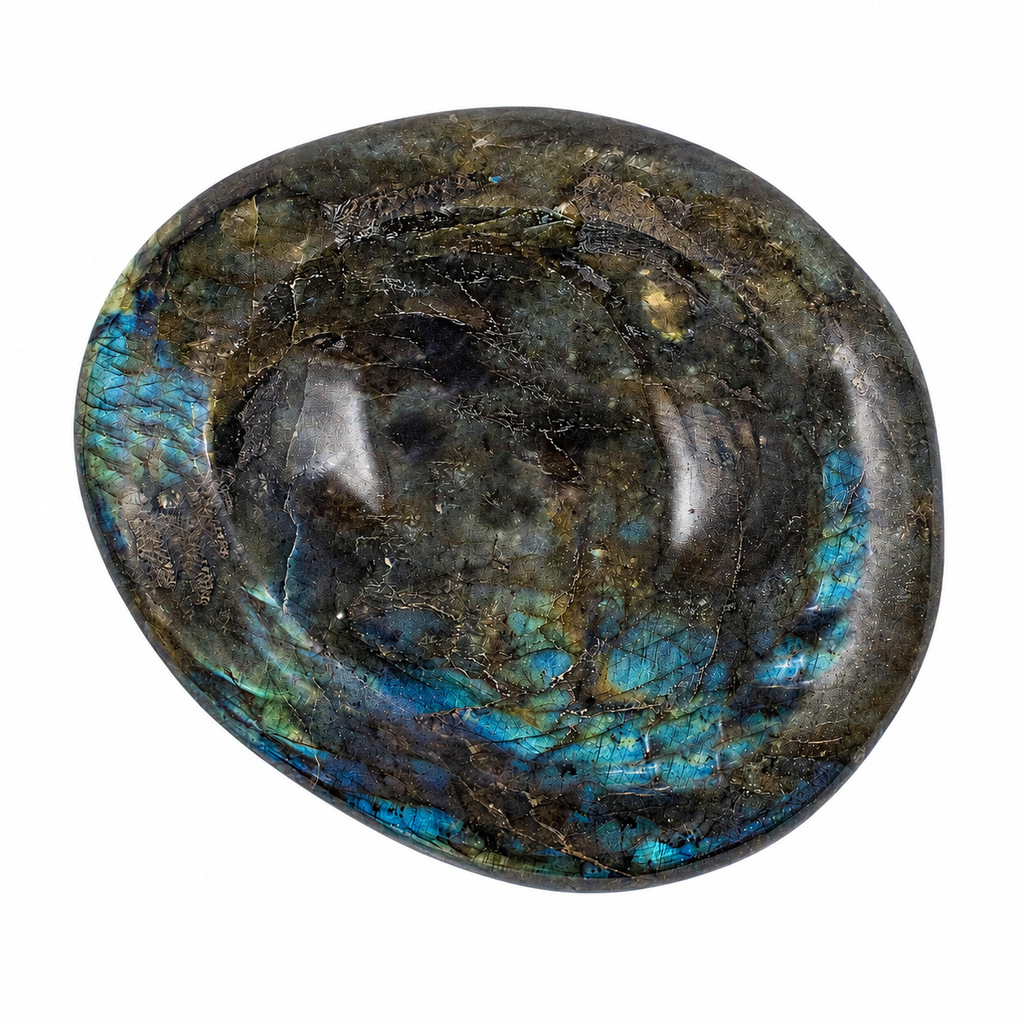Labradorite Blue Flame Bowl