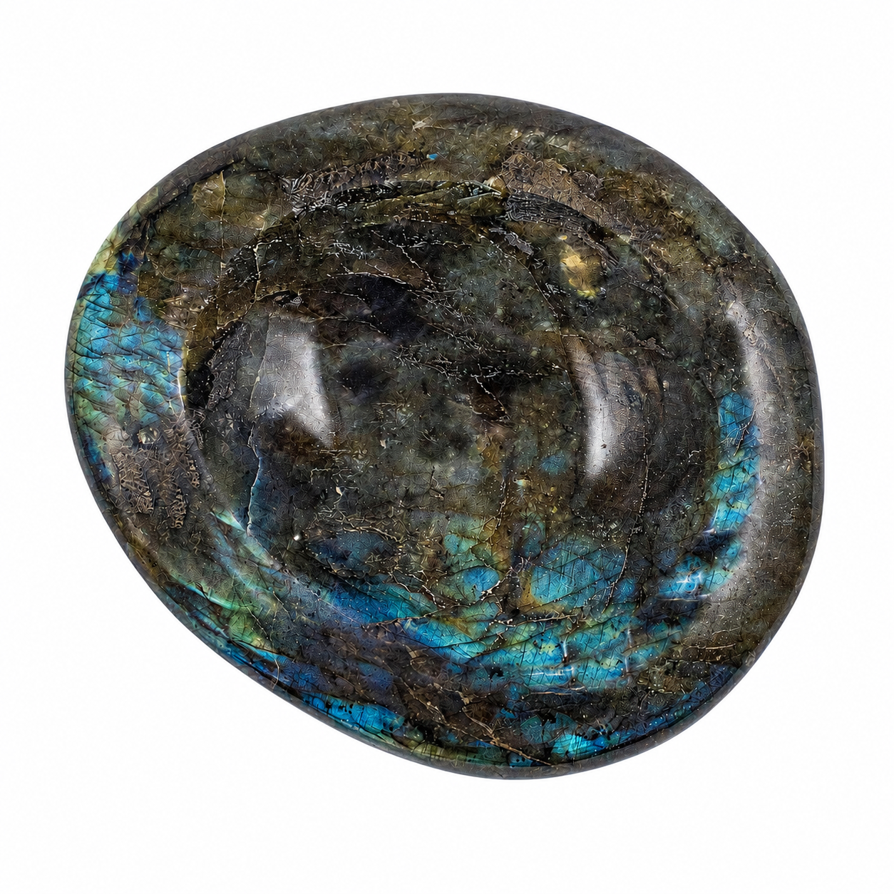 Labradorite Blue Flame Bowl