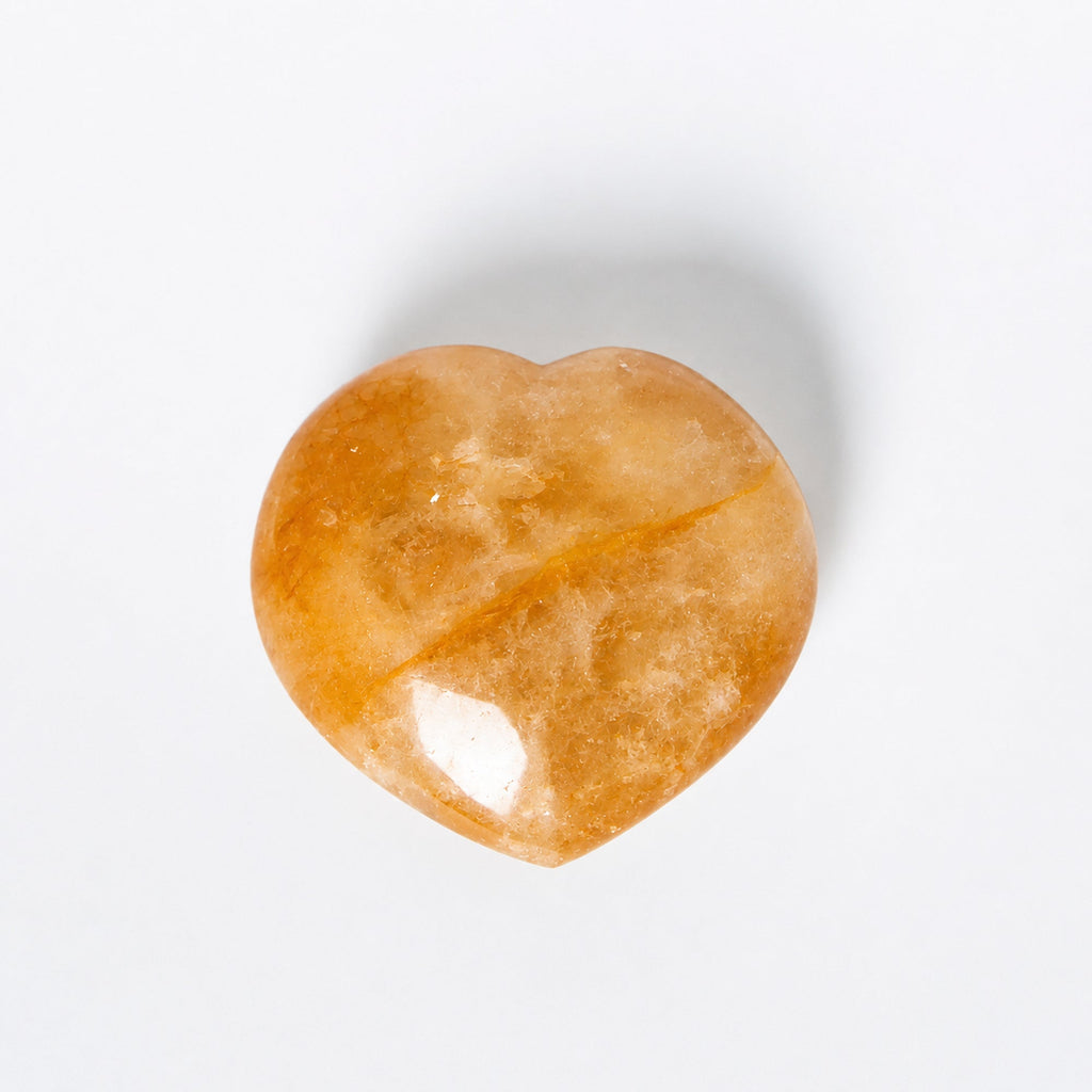 Golden Healer Quartz Heart - 1 of a Kind