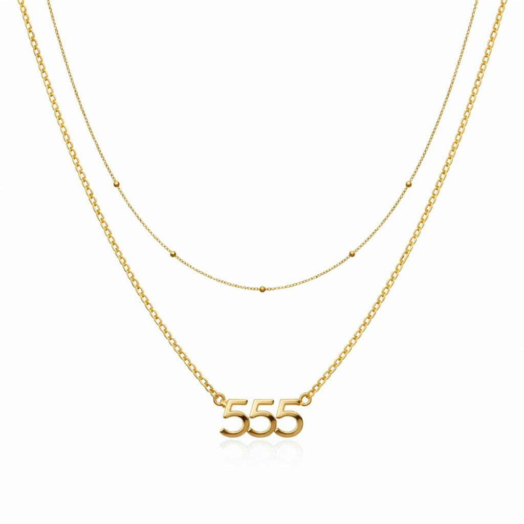 Angel Number Necklaces - Gold or Silver