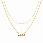 Angel Number Necklaces - Gold or Silver