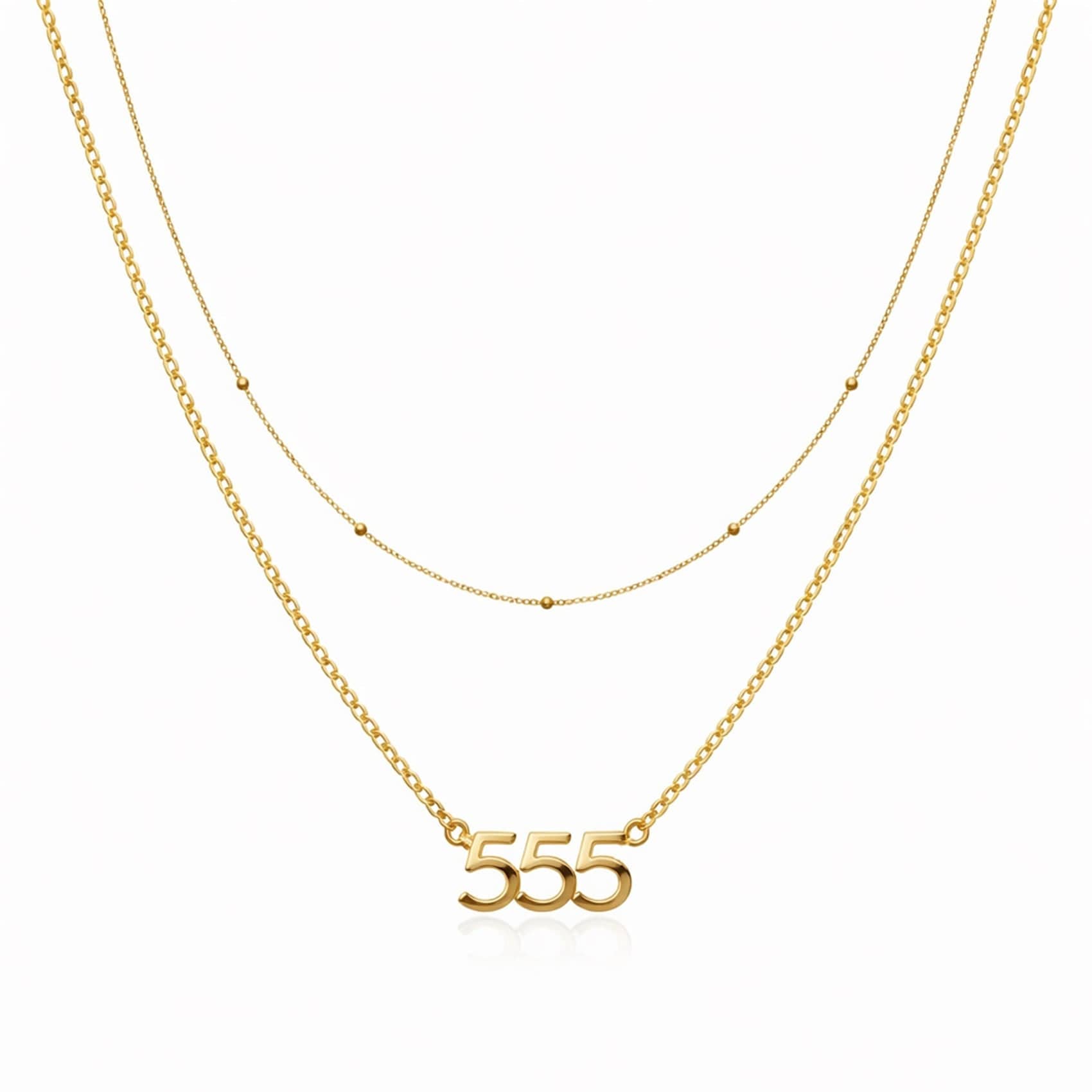 Angel Number Necklaces - Gold or Silver