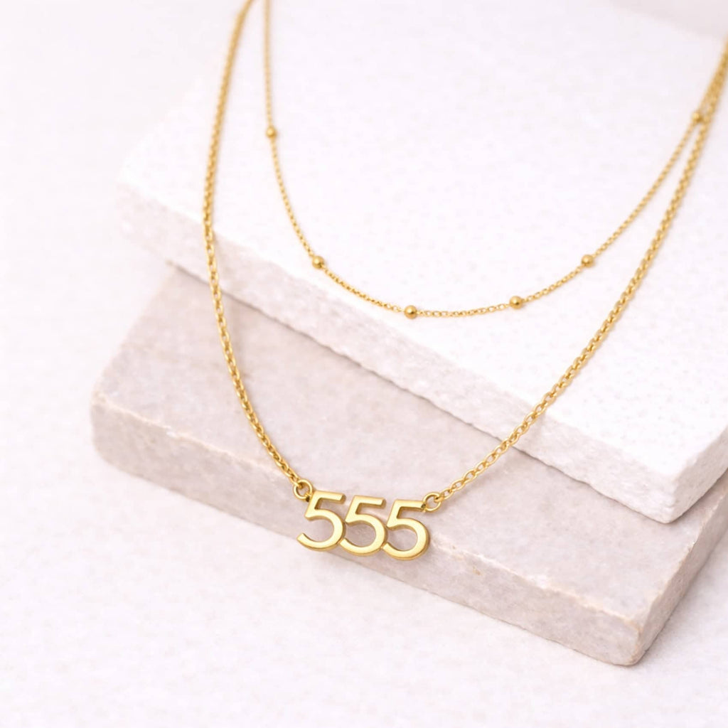 Angel Number Necklaces - Gold or Silver