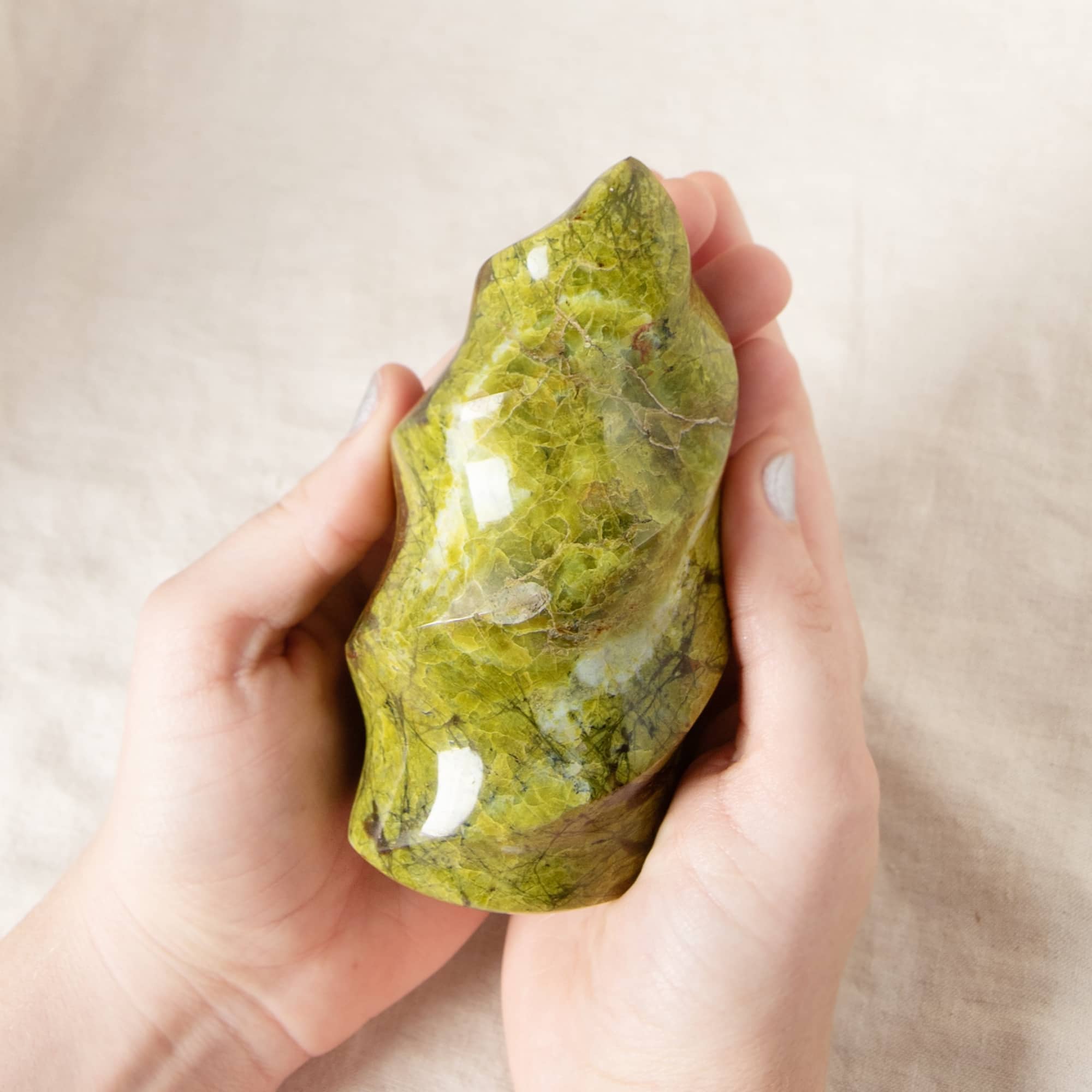 Green Opal Flame - 1 of a Kind